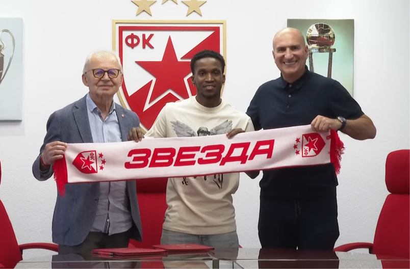 Slovenački klub zainteresovan za napadača Zvezde